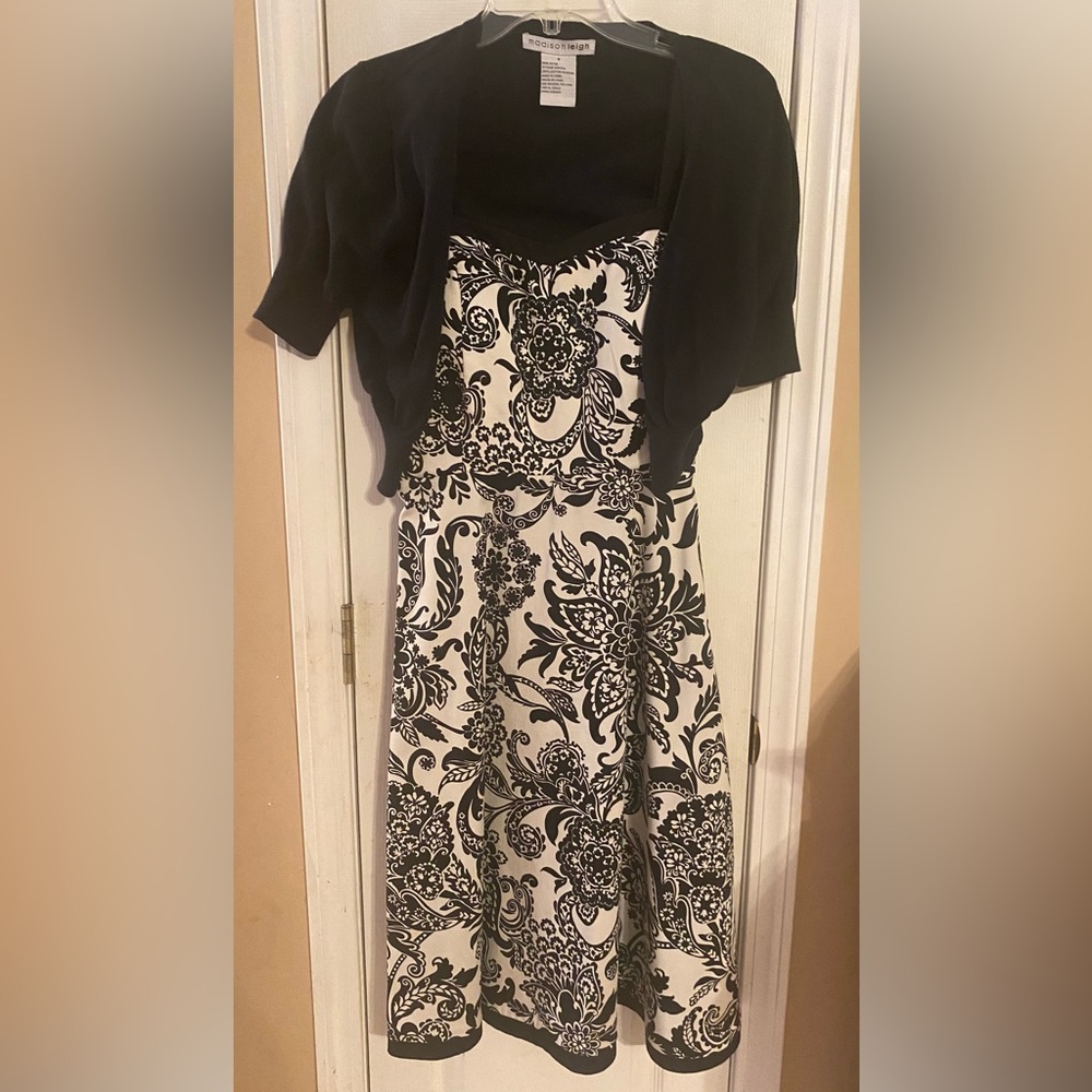 Black & white dress